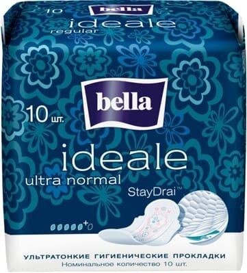Прокладки гігієнічні Bella Ideale Ultra Normal StayDrai, 10 шт