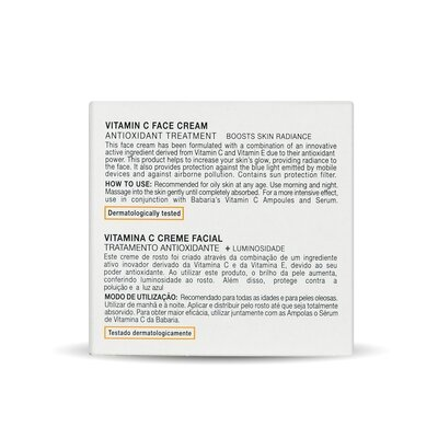 Крем для обличчя Babaria Vitamin C, 50 мл