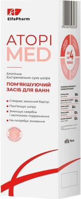 Засіб для ванн Elfa Pharm Atopi Med пом'якшуючий, 400 мл