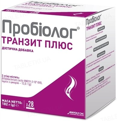 Пробіолог Транзит Плюс порошок по 6,5 г №28