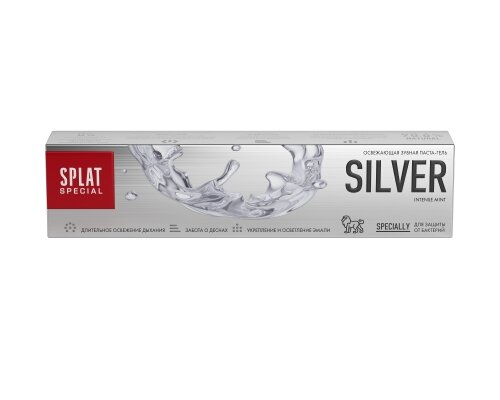 Зубна паста-гель Splat Special Silver, 75 мл