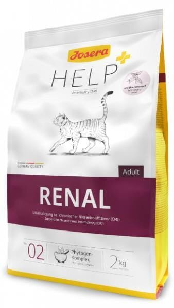 Корм сухий для котів Josera Help Renal Cat при хронічній хворобі нирок, 2 кг
