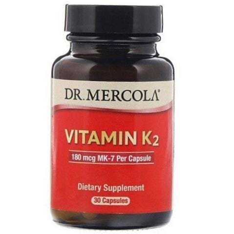 Вітамін К2 Dr. Mercola Vitamin K2, 30 капсул