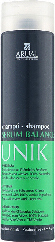 Шампунь Arual Unik Sebum Balance для жирного волосся, 250 мл