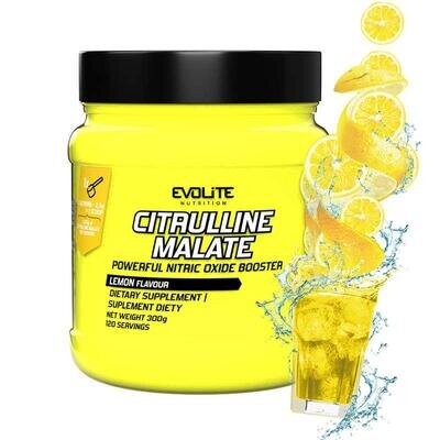 Цитрулін Evolite Nutrition Citrulline Malate лимон, 300 г