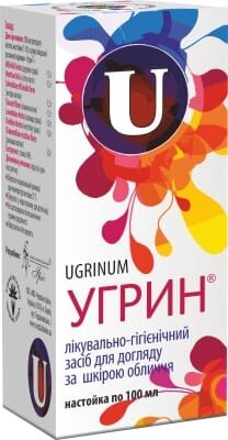 Угрин настойка по 100 мл у флак. (бан.)
