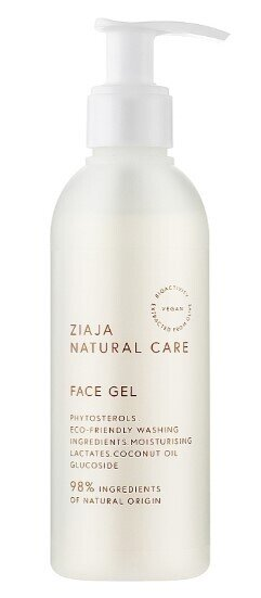 Гель для вмивання Ziaja Natural Care зволожувальний із молочною кислотою, 190 мл