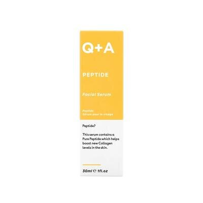 Сироватка для обличчя Q+A Антивікова з пептидами, 30 мл