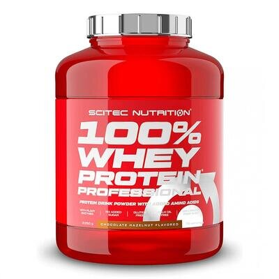 Протеїн Scitec Nutrition 100% Whey Protein Prof, шоколад-фундук, 2350 г