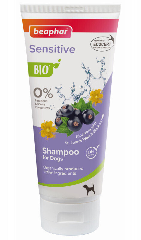 Шампунь Beaphar Bio Sensitive для чутливої шкіри собак, 200 мл