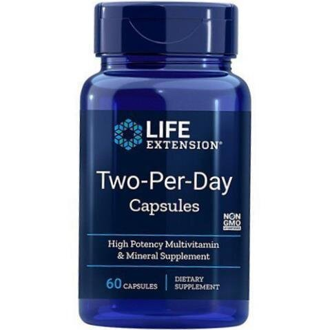 Вітамінно-мінеральний комплекс Life Extension Two-Per-Day, 60 капсул