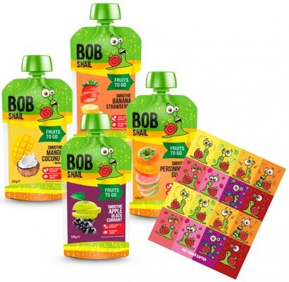 Набір Bob Snail Смузі бокс з коміксом, 480 г