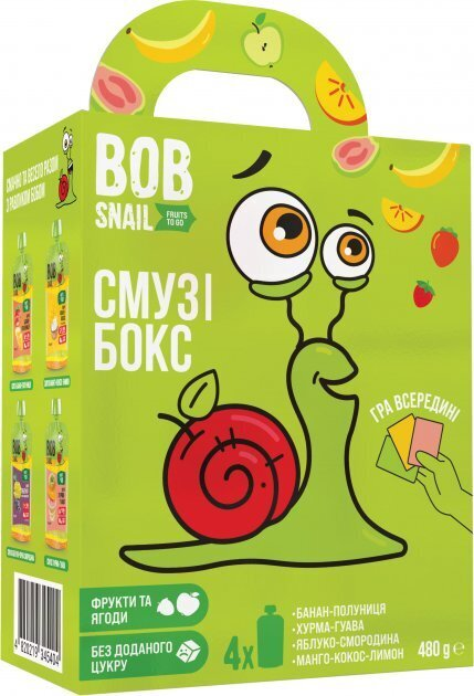 Набір Bob Snail Смузі бокс з коміксом, 480 г