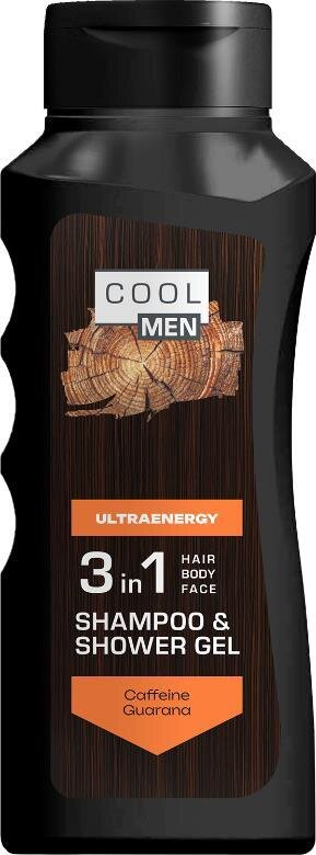 Гель-шампунь Cool Men Ultraenergy, 400 мл