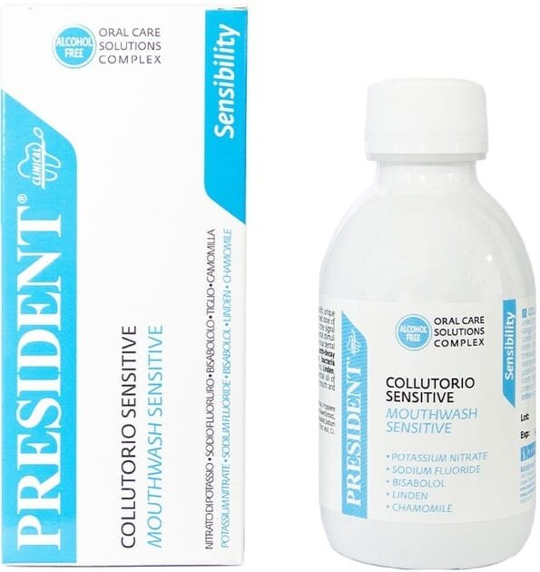 Ополіскувач для порожнини рота President Clinical Sensitive, 200 мл