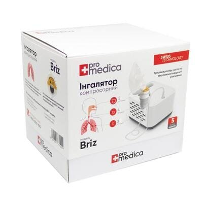 Інгалятор (небулайзер) ProMedica Briz компресорний