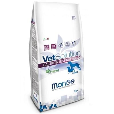 Корм сухий беззерновий Monge Dog VetSolution Gastrointestinal Canine для собак усіх порід при проблемах зі шлунково-кишковим трактом, 2 кг