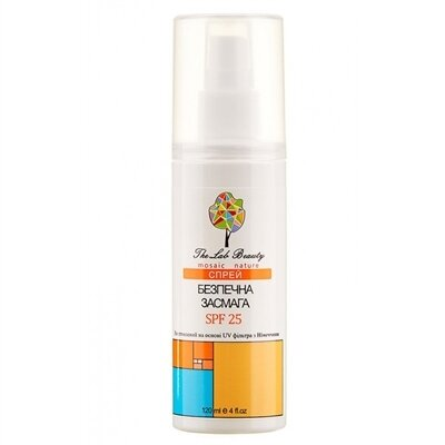 Спрей сонцезахисний Green Pharm Cosmetic Безпечна засмага, SPF 25, 120 мл