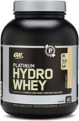 Протеїн Optimum Nutrition Platinum Hydro Whey, ваніль, 1,59 кг