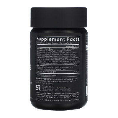 Пробіотики для жінок Sports Research Daily Women's Probiotics 65 Billion CFU, 30 вегетаріанських капсул