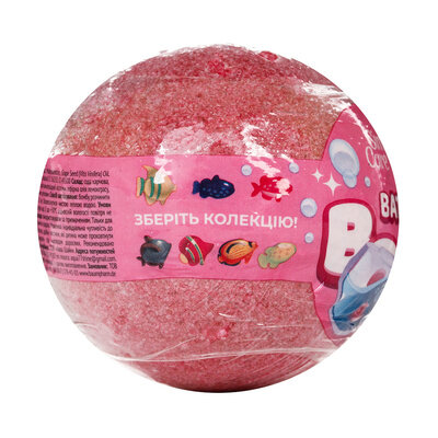 Бомбочка для ванн Simply Care рожева, 100 г