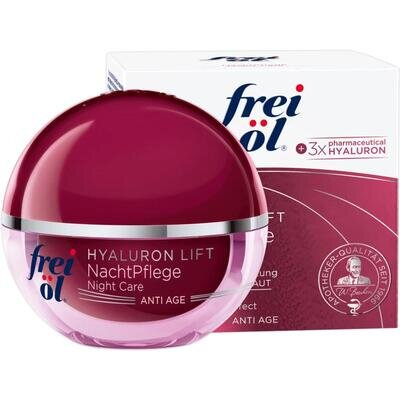 Крем-догляд для обличчя Frei Ol Hyaluron Lift антивіковий нічний, 50 мл
