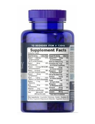 Мультивітаміни для чоловіків Puritan's Pride One Daily Men's Multivitamin, 100 каплет