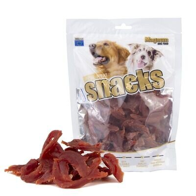 Ласощі Magnum Dog Food кільця з м'ясом качки, пачка 250 г