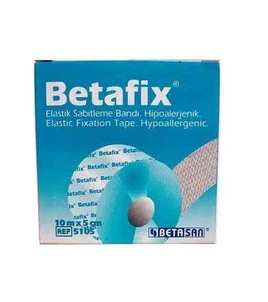 Пластир медичний Betafix на еластичній нетканій основі 5 см х 10 м