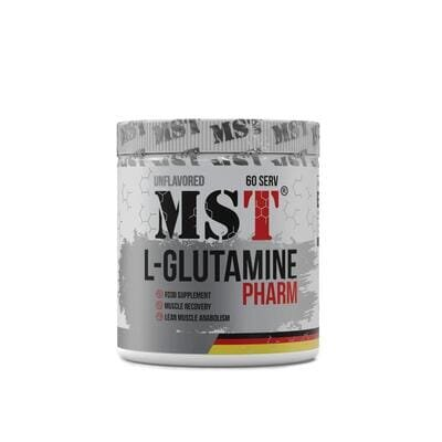L-глютамін MST Nutrition Glutamine Pharm без смаку, 300 г