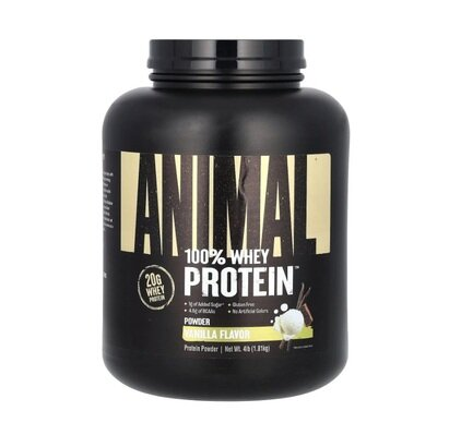 Протеїн сироватковий Universal Nutrition Animal 100% Whey Protein ваніль, 1,8 кг