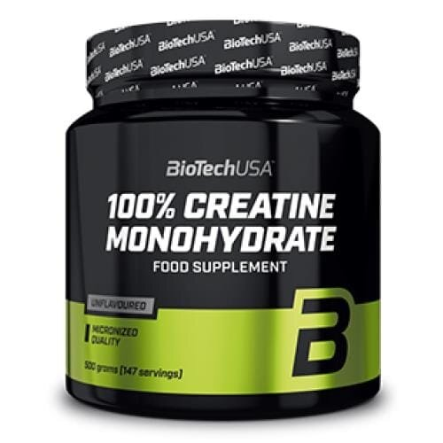 Креатин Biotech 100% Creatine Monohydrate, банка 300 г