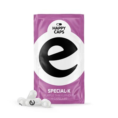Капсули для релаксу для ейфорії Happy Caps Special-K, капсули №4 у саше