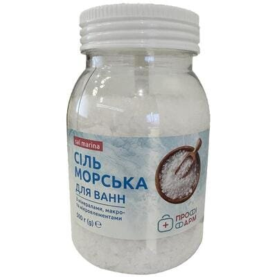 Сіль для ванн Профі Фарм морська банка, 500 г