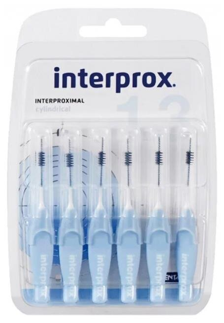 Міжзубні щітки Dentaid Interprox 4G Cylindrical, 1,3 мм, 6 шт