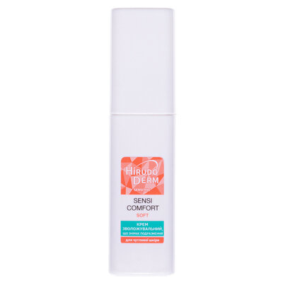 Крем для обличчя Hirudo Derm Sensitive Sensi Comfort Soft зволожуючий знімаючий подразнення, 50 мл