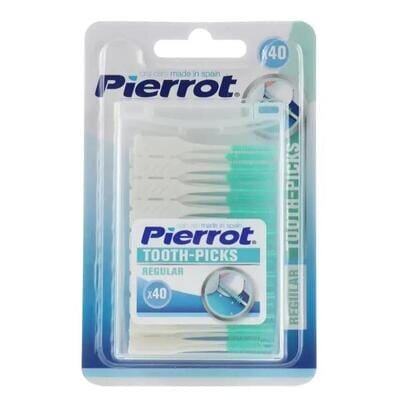 Міжзубні йоржики Pierrot Tooth-Picks Regular Ref.139, 40 шт
