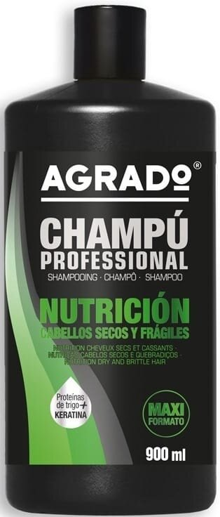 Шампунь Agrado Professional Nutrition живлення для сухого волосся, 900 мл