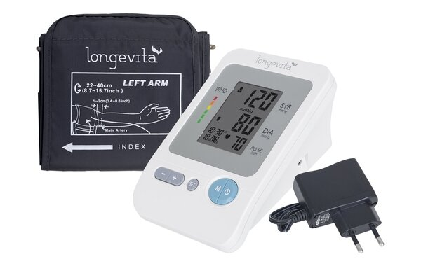 Тонометр Longevita BP-1304 автоматичний з мережевим адаптером