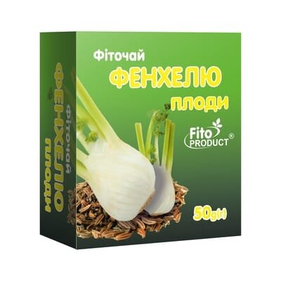 Фіточай Фітопродукт Фенхелю плоди по 50 г