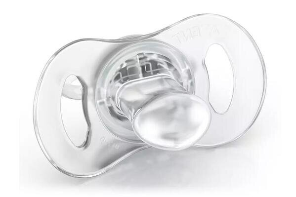 Пустушка силіконова Philips Avent Mini SCF151/02 ортодонтична для новонароджених, 0-2 місяців, 2 шт