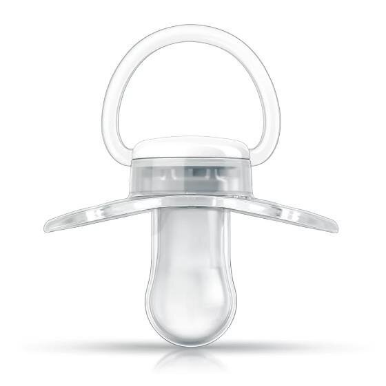Пустушка силіконова Philips Avent Mini SCF151/02 ортодонтична для новонароджених, 0-2 місяців, 2 шт