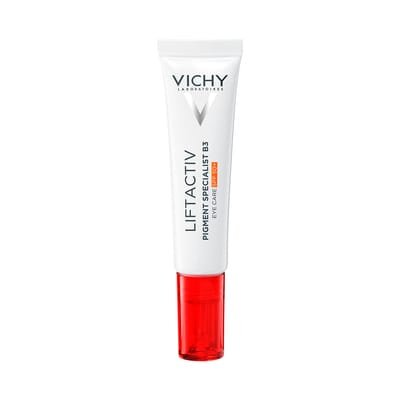 Крем навколо очей Vichy Liftactiv Pigment Specialist B3 антивіковий для корекції пігментних плям та темних кіл, SPF50+, 15 мл