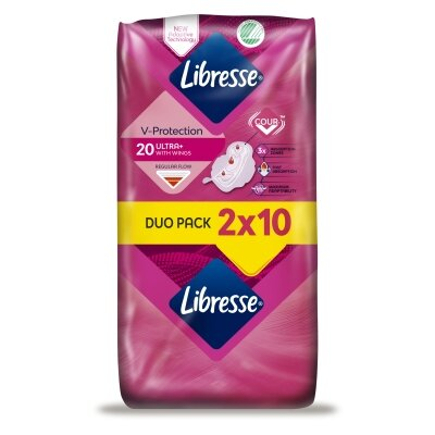 Прокладки гігієнічні Libresse Ultra+, 20 шт