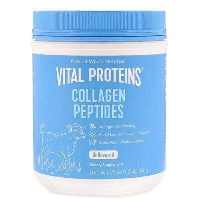 Колагенові пептиди Vital Proteins Collagen Peptides Unflavored без ароматизаторів, 567 г