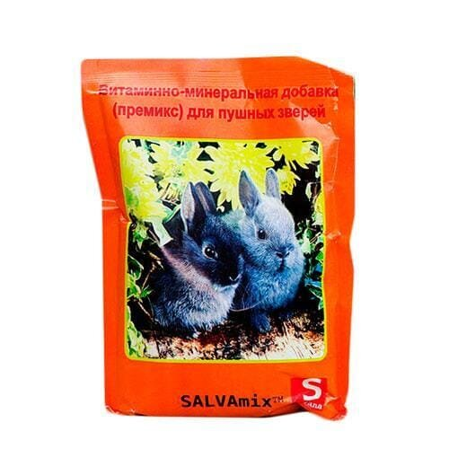 Премікс Salvamix для хутрових звірів, 400 г