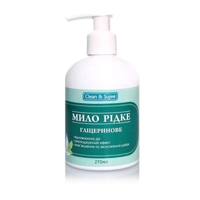 Мило рідке Clean&Sujee Гліцеринове, 270 мл