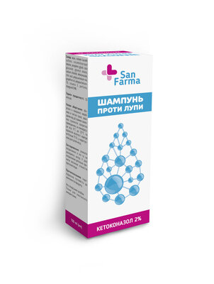 Шампунь San Farma проти лупи, 100 мл