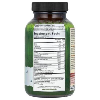 Комплекс для репродуктивного здоров'я чоловіків Irwin Naturals Steel-Libido Red, 75 капсул із рідиною