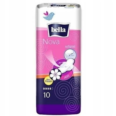 Прокладки гігієнічні Bella Nova Softiplait Deo fresh, 10 шт